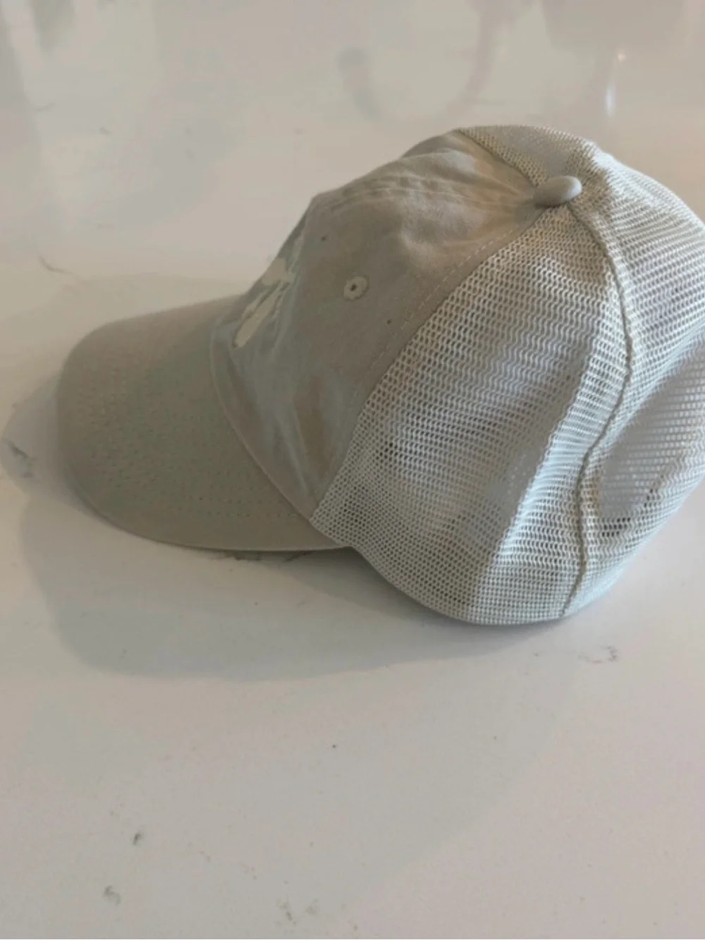 Duluth Minnesota- Tan/ Cream Mesh-Back Cap - Lightweight Casual Hat